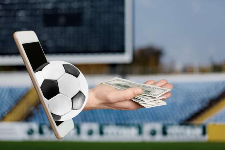 dollars soccer ball sports betting soccer betting gambling bookmaker big win